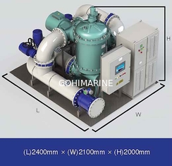 IMO MEPC.279(70) Approved 100m3/h Ship Ballast Water Management System BWMS