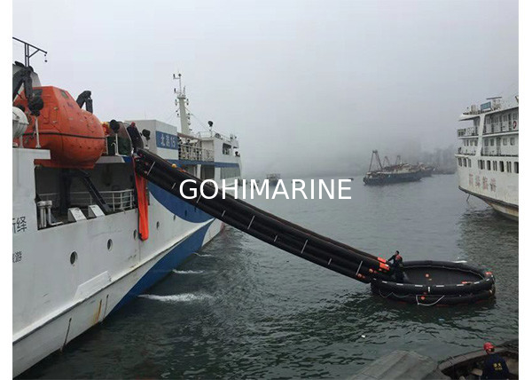 CCS, EC, DNV-GL Approved SOLAS 150-600 Persons Inclined Marine Evacuation System