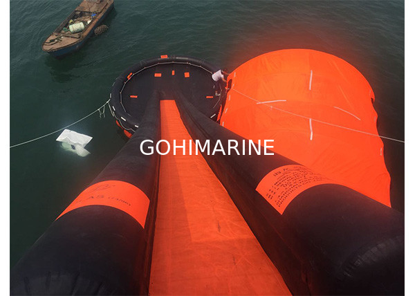 CCS, EC, DNV-GL Approved SOLAS 150-600 Persons Inclined Marine Evacuation System