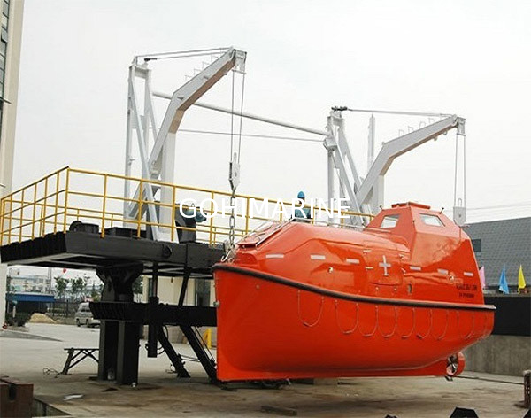 IACS Approved SOLAS 100 Persons GRP Totally Enclosed Lifeboat TEMPSC