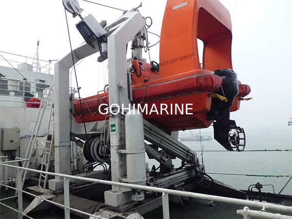 IACS Approved SOLAS 20Knots 15 Persons FRP Diesel Engine Water Jet Propulsion Fast Rescue Boat FRC
