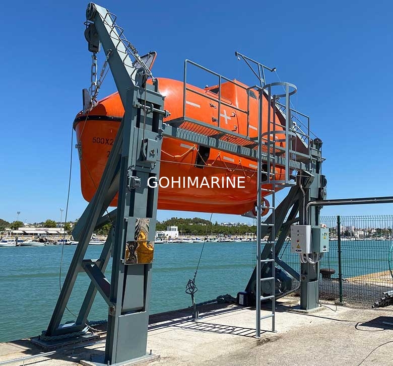 IACS Approved SOLAS 100 Persons GRP Totally Enclosed Lifeboat TEMPSC