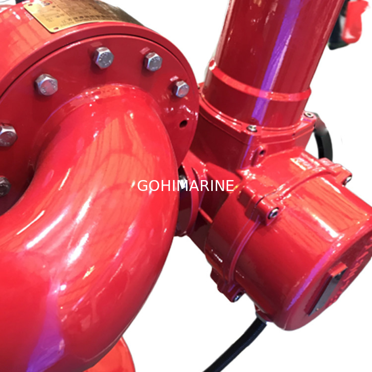 CCS, BV Approved Hydraulic Control Fire Fighting Water Cannon
