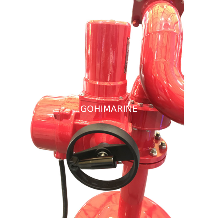 CCS, BV Approved Hydraulic Control Fire Fighting Water Cannon