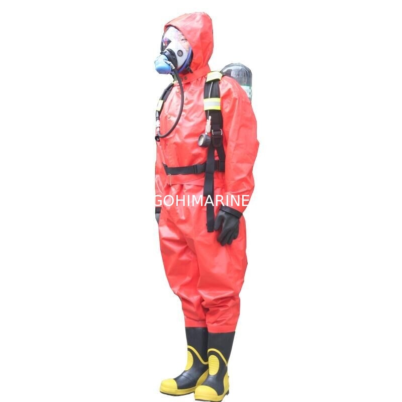 CCS Approved Marine Lightweight Chemical Protective Suit Clothing