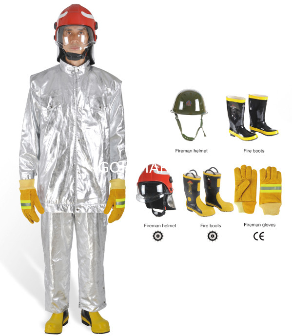 CCS, EC Approved SOLAS Aluminum Foil Thermal Heat Insulation Protective Suit