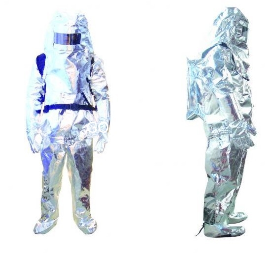 CCS, EC Approved SOLAS Aluminum Foil Thermal Heat Insulation Protective Suit
