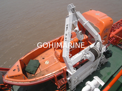 CCS, BV, ABS, DNV-GL, EC, MED Approved SOLAS 6 Persons Rigid Rescue Boat With Davit