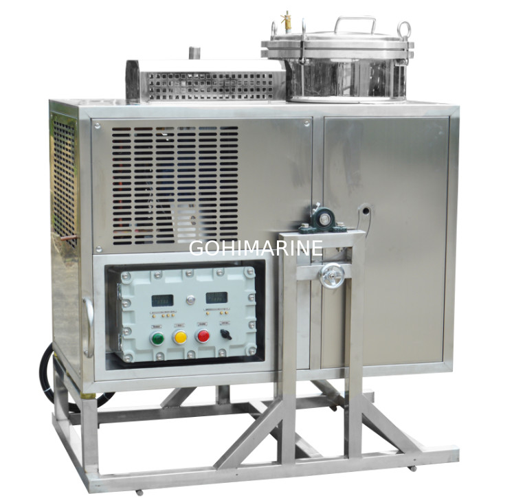 20L SS304 Material Automatic Explosion Proof Aromatic Solvents Recovery Machine