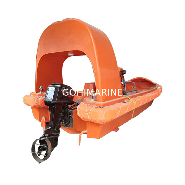 CCS, BV, ABS, DNV, RMRS, EC, MED Approved SOLAS 3-15 Persons FRP Fast Rescue Boat