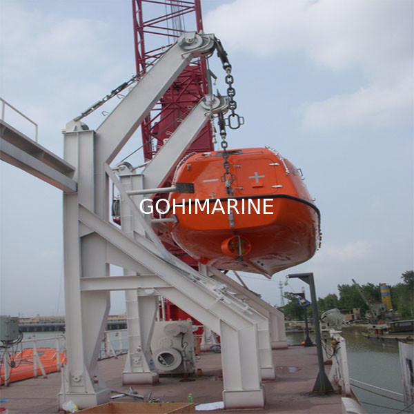IACS Approved Wheelmark SOLAS 10m 130 Persons GRP Totally Enclosed Lifeboat TEMPSC
