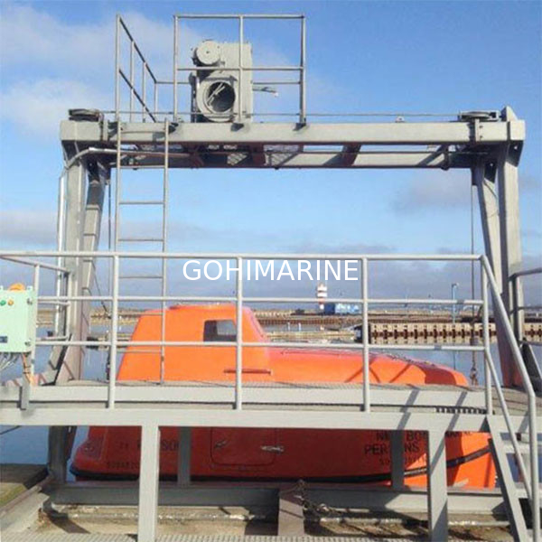 SOLAS Approved 35Persons Offshore Oil Platform Type Totally Enclosed Life Boat