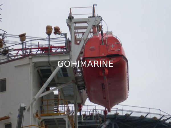 SOLAS Approved 35Persons Offshore Oil Platform Type Totally Enclosed Life Boat