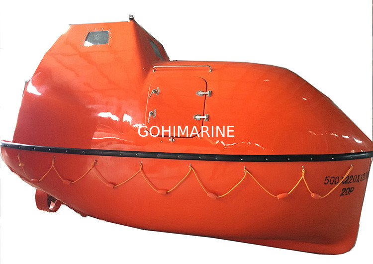IACS Approved SOLAS 100 Persons GRP Totally Enclosed Lifeboat TEMPSC